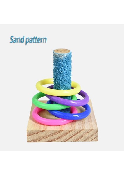 No.2 Tarzı Yeni Ahşap Kuş Papağan Platformu Plastik Halka Istihbarat Eğitimi Chew Toy Kuş Oyuncak Malzemeleri Pet Istihbarat Geliştirmek Kuş Oyuncak (Yurt Dışından)