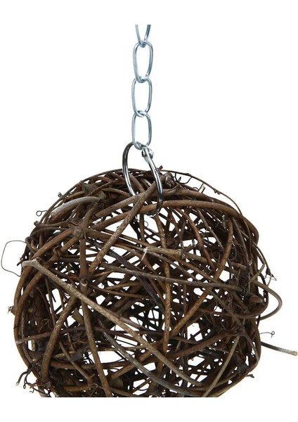 Rattan Toplar Kafesler Çiğneme Oyuncak Papağan Muhabbet Kuşu Pet Papağan Kuş Isırığı Dayanıklı Tırmanma Eğitimi Eğlence Topu (Yurt Dışından) modelleri