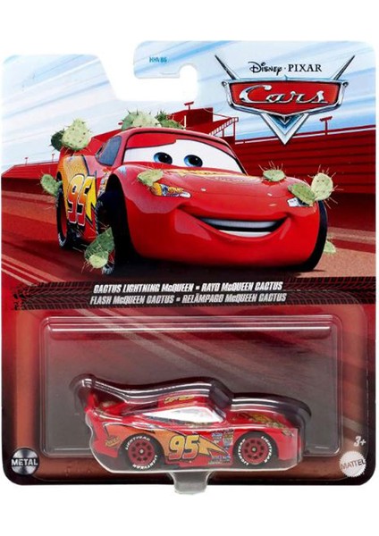 Cars 3 Tekli Karakter Araçlar Cactus Lightning Mcqueen HTX85