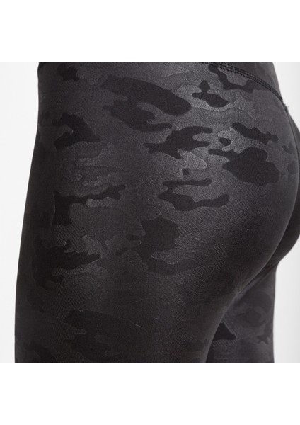 Kadın Siyah Yüksek Bel Toparlayıcı Kamuflaj Desenli Tayt C-22404 indirimleri