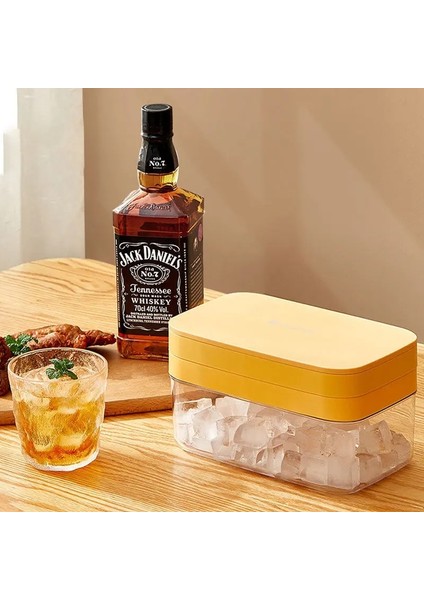 Sarı Takım Elbise Stili 28 Izgara Depolama Mühürlü Buz Tepsisi Kutusu Küp Formu Kalıp Krem Popsicle Plast Alt Buz Makinesi Kapaklı Kalıp Buzdolabı Araçları (Yurt Dışından) fırsatları