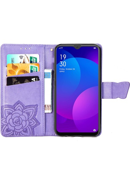 Oppo F11 Kelebek Kanatları Flip Darbeye Dayanıklı Deri Telefon Kılıfı (Yurt Dışından) modelleri