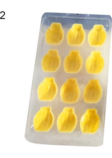No.2 Tarzı Sıcak Satış Silikon Meyve Yıldız Şekli Buz Kalıbı Çikolata Pişirme Tepsisi Saklama Kabı (Yurt Dışından)