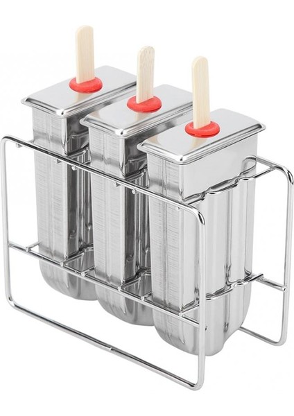 3 Adet Tarzı Pcs Paslanmaz Çelik Dondurma Kalıpları Dondurma Dondurma Tutacağı Dondurma Çubukları Dondurma Kalıpları Roundflat Ice Lolly Maker (Yurt Dışından) fiyatları