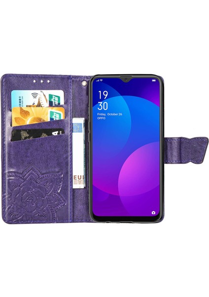 Oppo F11 Kelebek Kanatları Flip Darbeye Dayanıklı Deri Telefon Kılıfı (Yurt Dışından) modelleri
