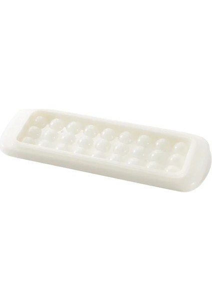 Beyaz Stil Mini Top Dondurulmuş Buz Küpü 27 Izgara Renkli Küresel Silikon Buz Kafes Kalıp Yuvarlak Kalıp Tepsisi Puding Makinesi Mutfak Bar Aletleri (Yurt Dışından)