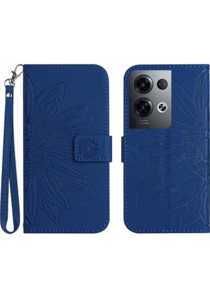Kart Yuvaları Tutucu Kısa Kayış Flip Cüzdan Pu ile Oppo Oppo 8 Pro Için Telefon Kılıfı (Yurt Dışından)