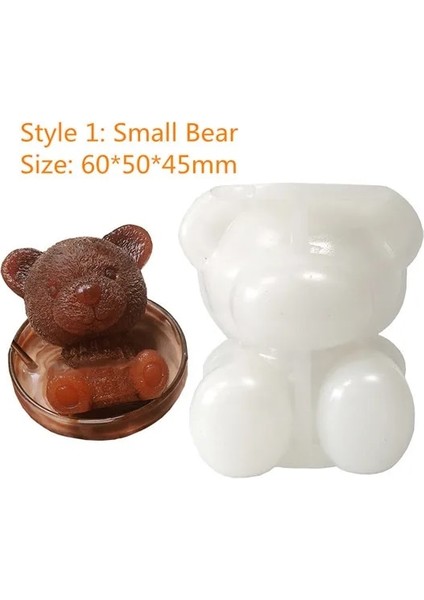 Stil 1 Stil Ice Cube Maker Küçük Ayı Dogshape Tepsisi Dondurma Aracı Viski Şarap Kokteyli Buz Küpü Buz Kalıbı Silikon Kalıpları Kalıpları (Yurt Dışından)
