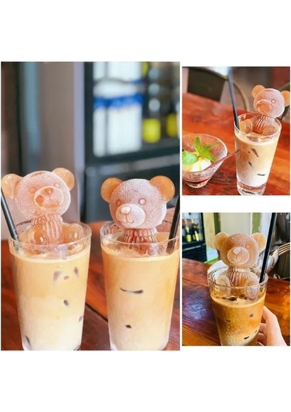 Stil 1 Stil Ice Cube Maker Küçük Ayı Dogshape Tepsisi Dondurma Aracı Viski Şarap Kokteyli Buz Küpü Buz Kalıbı Silikon Kalıpları Kalıpları (Yurt Dışından) indirimleri