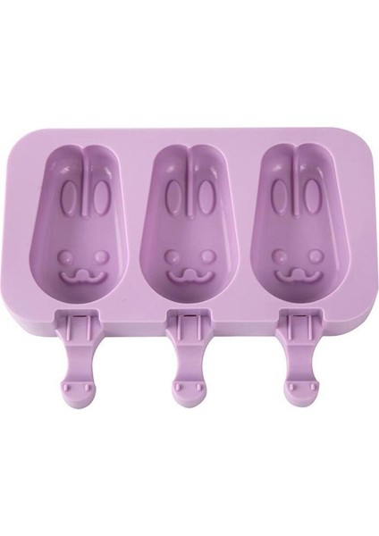 R Stili Yeni Silikon Dondurma Kalıbı Popsicle Kalıpları Dıy Ev Yapımı Buz Küpü Tepsi Karikatür Dondurma Popsicle Ice Pop Maker Kalıp Sopa (Yurt Dışından)