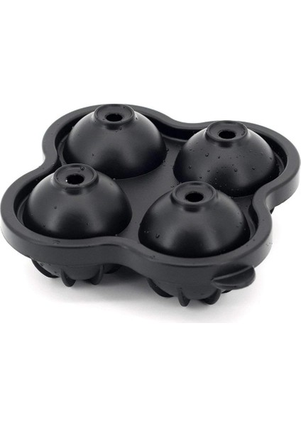 L Tarzı 1 Adet 3D Kafatası Silikon Ice Cube Maker Formu Buz Şeker Kek Puding Çikolata Kalıpları 4 Hücre Buz Kalıbı Kare Şekli Tepsiler Kalıpları (Yurt Dışından)