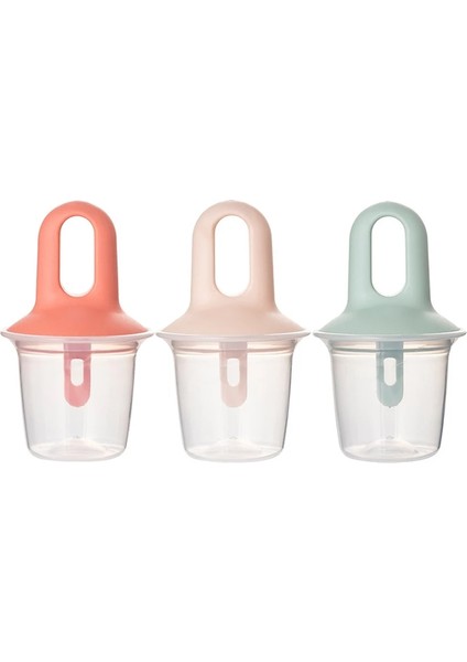 Kırmızı Stil Dıy Dondurma Ice Pops Kalıp Taşınabilir Gıda Sınıfı Popsicle Kalıp Makinesi Bebek Dıy Gıda Takviyesi Araçları Meyve Sallamak Aksesuarları (Yurt Dışından)