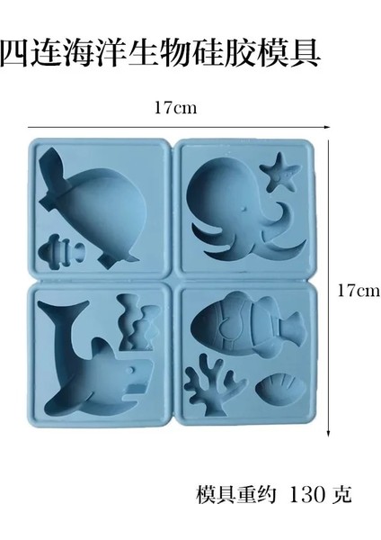 Mavi Stil Hayvanlar Ev Dekorasyon Kalıp Diy Aroma Alçı Sıva Silikon Kalıp Araba Kolye Mavi (Yurt Dışından)