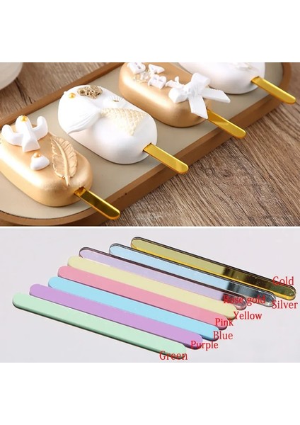 10 Adet Tarzı Akrilik Dondurma Çubukları Renkli Pop Dondurma Çubukları Dıy El Yapımı Popsicle Craft Yapımı Popsicl Kalıp Aksesuarları Için (Yurt Dışından) indirimleri
