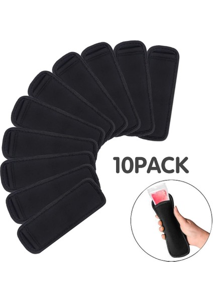C 10 Adet Tarzı Popsicle Tutucu Dondurucu Buzlu Kutup Buz Lolly Kol Koruyucu Dondurma Araçları Için Parti Kaynağı Buz Aracı (Yurt Dışından)
