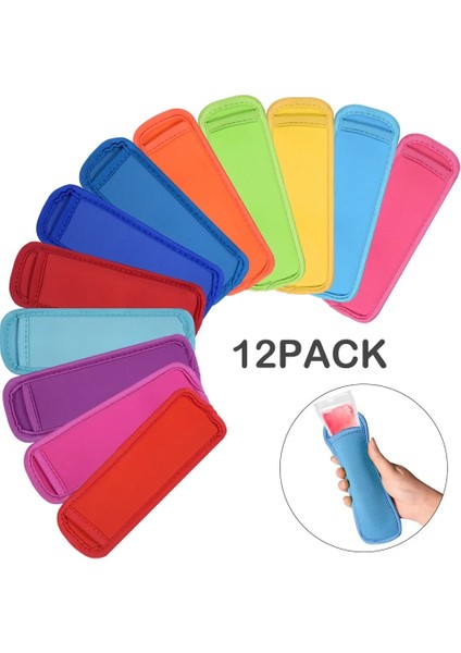C 10 Adet Tarzı Popsicle Tutucu Dondurucu Buzlu Kutup Buz Lolly Kol Koruyucu Dondurma Araçları Için Parti Kaynağı Buz Aracı (Yurt Dışından)