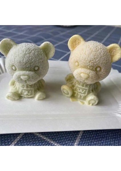 No.3 Tarzı Teddy Bear Çikolata Silikon Kalıp Ice Cube Kalıp Mutfak Pişirme Aksesuarları Içecek Kahve Dondurma Kek Dekor Malzemeleri (Yurt Dışından)
