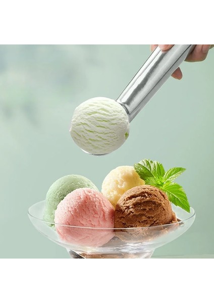85G Dondurma Stili Kazmak Yüksek Li Dondurma Kaşık Yığınları Alüminyum Alaşımlı Kazıcı Meyve Yapışmaz Kaşık Ev Kek Için Mutfak Gereçleri (Yurt Dışından)