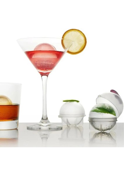 6cm Büyük Boy Top Buz Kalıpları Küre Yuvarlak Top Buz Küpü Makineleri Ev ve Bar Partisi Mutfak Viski Kokteyl Dıy Dondurma Kalıpları (Yurt Dışından) fiyatları
