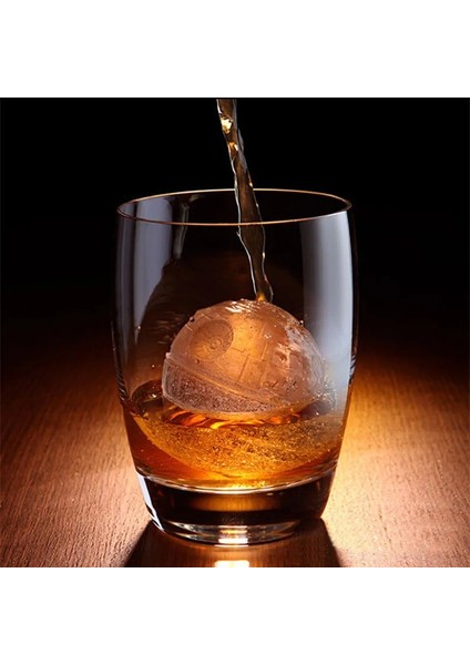 Mavi Stil Sıcak Yaratıcı Silikon Mavi Savaşlar Ölüm Yıldızı Yuvarlak Top Buz Küpü Kalıp Tepsisi Çöl Küre Kalıp Dıy Kokteyl Forma De Gelo F0207 (Yurt Dışından) fırsatları