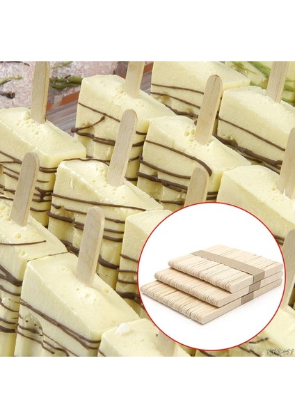 Resimlerin Stiline Bakın 140X10X2MM Lot Ahşap Ağda Spatula Dil Depresör Dövme Balmumu Sopa Dıy Ahşap Popsicle Çubuk Dondurma Araçları (Yurt Dışından) fırsatları