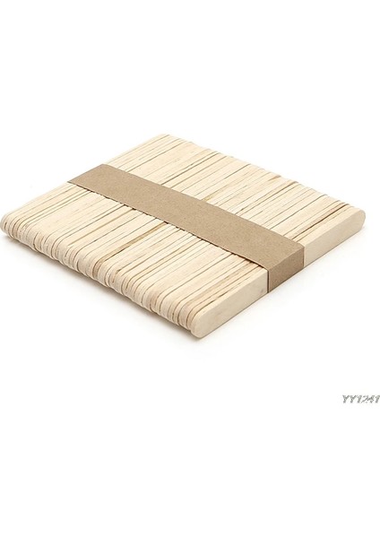 Resimlerin Stiline Bakın 140X10X2MM Lot Ahşap Ağda Spatula Dil Depresör Dövme Balmumu Sopa Dıy Ahşap Popsicle Çubuk Dondurma Araçları (Yurt Dışından) indirimleri