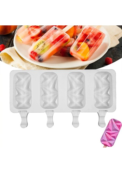 No.9 Tarzı Yeni Silikon Dondurma Kalıbı Popsicle Kalıpları Dıy Ev Yapımı Dondurma Popsicle Ice Pop Maker Kalıp Cakesicle Kalıpları (Yurt Dışından) fırsatları
