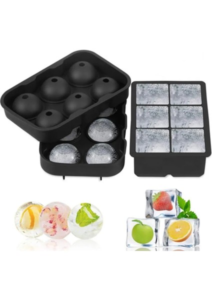 8 Hücre Stili Silikon Buz Küpü Makinesi Buz Tepsisi Cadılar Bayramı Şekeri Kek Puding Çikolata Kalıpları Kolay Çıkarılan Kare Şekli Buz Küpü Tepsileri Kalıpları (Yurt Dışından)