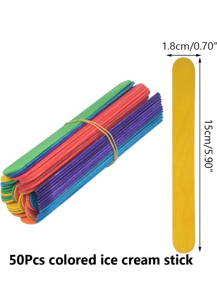 No.12 Tarzı Et Ahşap Dondurma Çubukları Renk Doğal Dıy Ev Yapımı Düz ​​kek Pops El Sanatları Ahşap Model Yapma Araçları Popsicl Accesorios (Yurt Dışından)