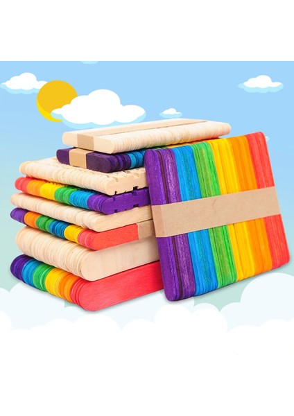 No.10 Tarzı Et Dondurma Çubukları Doğal Ahşap Pop Dondurma Çubukları 11.cm Uzunluk Ahşap El Sanatları Dondurma Çubukları Popsicl Accesorios (Yurt Dışından) fırsatları