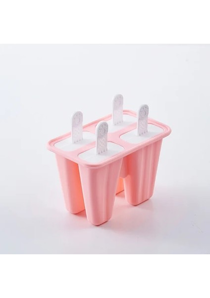 C Stili Gıda Güvenli Silikon Dondurma Kalıpları 6 Hücreli Dondurulmuş Buz Küpü Kalıpları Popsicle Maker Dıy Ev Yapımı Dondurucu Lolly Kalıp Ücretsiz Çubuklarla (Yurt Dışından)