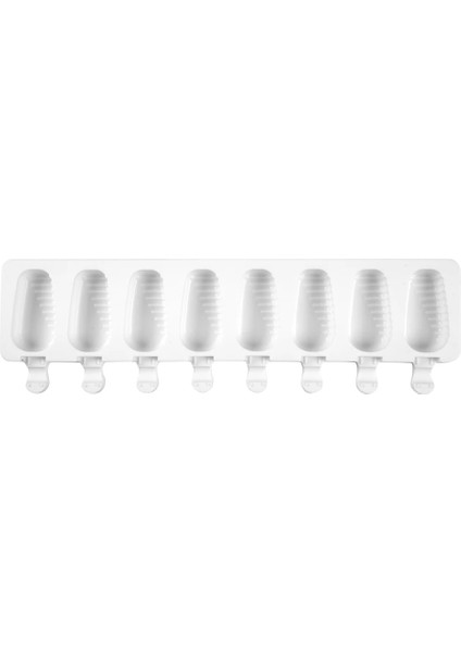 Yeşil Stil 8 Hücre Küçük Elmas Elips Şekli Silikon Dondurma Kalıbı Dıy Ev Yapımı Popsicle Kalıpları Meyve Suyu Yeniden Kullanılabilir Buz Pop Pişirme Araçları (Yurt Dışından)