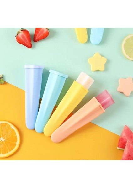 Gösterilen Stil Gibi 4 Adet Sıcak Yaz Dıy Ev Yapımı Yıldız Dondurma Kalıp Silikon Dondurma Dondurma Kalıp Gıda Sınıfı Dondurma Kalıp 4 Renk Seti Dondurma (Yurt Dışından) fırsatları