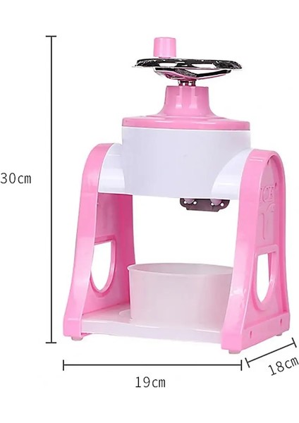 No.2 Tarzı Manuel Buz Kırıcı El Krank Manuel Buz Kırıcı Tıraş Makinesi Kar Konisi Smoothie Buz Blok Yapma Makinesi Buz Tıraş Makinesi Buz Slush Maker (Yurt Dışından)