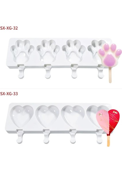 Küçük Elips Stili Silikon Dondurma Kalıbı Silikon Kalıp Çikolatalı Dondurma Kalıbı Yapımcıları Silikon Kalıplar Veya Dondurma Buz Kalıbı Buzlu Şeker Çubukları (Yurt Dışından) modelleri