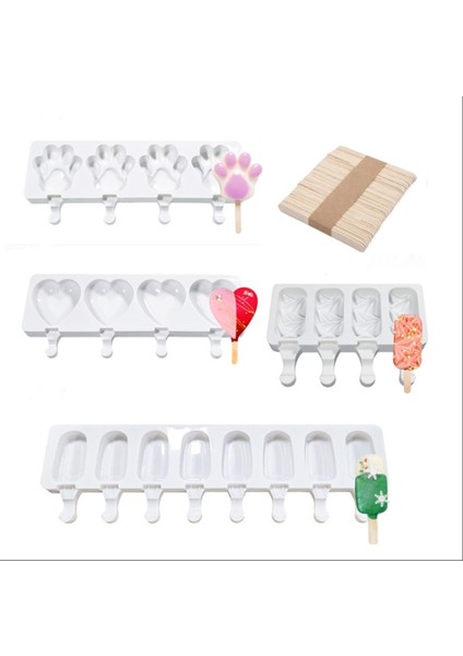 Küçük Elips Stili Silikon Dondurma Kalıbı Silikon Kalıp Çikolatalı Dondurma Kalıbı Yapımcıları Silikon Kalıplar Veya Dondurma Buz Kalıbı Buzlu Şeker Çubukları (Yurt Dışından) fırsatları