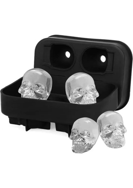 Bir Stil 1 Adet Kafatası Elmas Silikon Ice Cube Maker Formu Buz Şeker Kek Puding Çikolata Kalıpları Buz Kalıp Tepsileri Kalıpları Ev Bar Parti Aracı (Yurt Dışından)