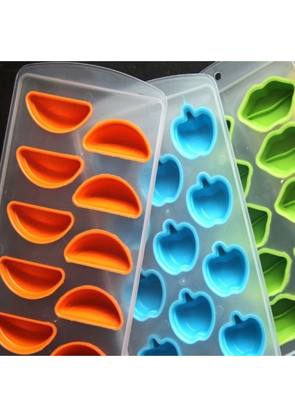 No.8 Stili Sıcak Satış Silikon Meyve Yıldız Şekli Buz Küpü Kalıp Çikolata Pişirme Tepsisi Saklama Kabı (Yurt Dışından) indirimleri