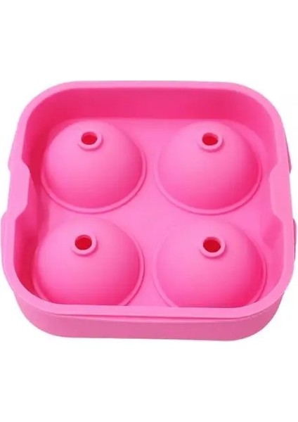 Pembe Tarzı 60% Hotıce Cube Maker Çevre Dostu Düşük Sıcaklığa Dayanıklı Silikon Buz Küpü Kalıp Tepsisi Ev Için (Yurt Dışından)
