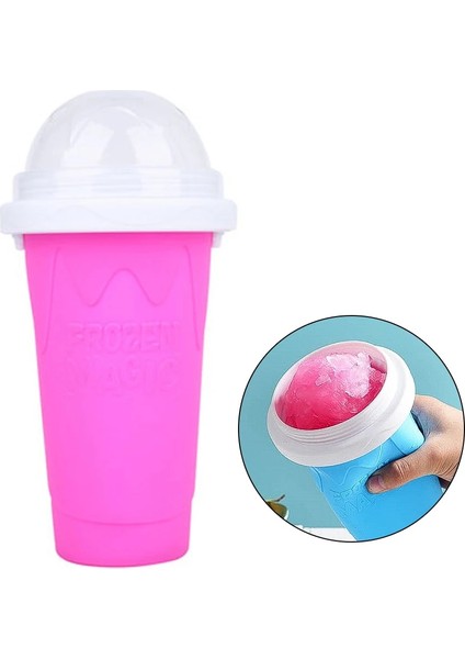Yeşil Stil Hızlı Dondurulmuş Smoothies Fincan Ev Yapımı Milkshake Şişesi Slush ve Shake Maker Hızlı Soğutma Fincan Dondurma Magic Slushy Maker (Yurt Dışından)