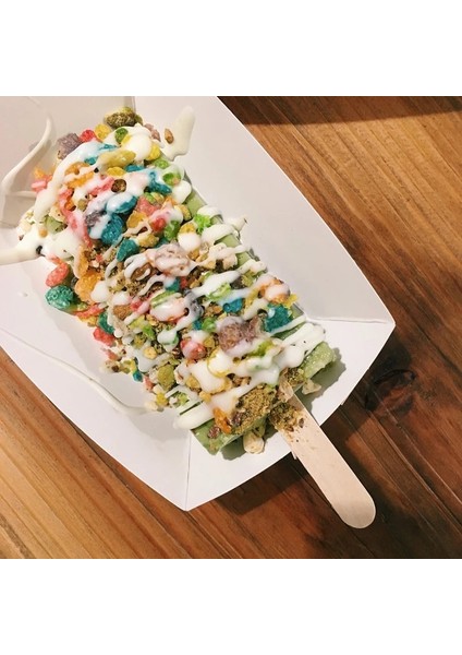 100 Dondurma Çubukları Stili Adet Dondurma Çubukları Doğal Ahşap Dondurma Çubukları 11.4cm Uzunluk Ahşap El Sanatları Dondurma Çubukları Popsicl Accesorios (Yurt Dışından)