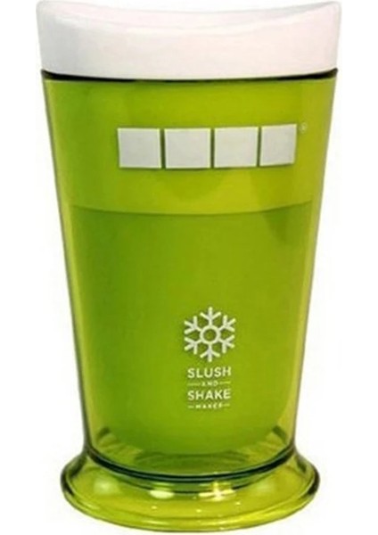 Yeşil Stil Smoothie Cup Dondurma Makinesi Ev Yapımı Squeeze Cup Ice Slush Yapma Şişesi (Yurt Dışından)