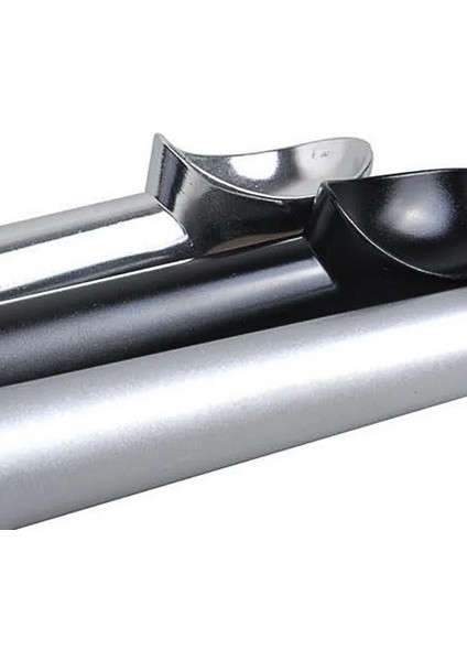 Siyah Stil Dondurma Kaşığı Mutfak Deluxe Metal Yapışmaz Antifriz Dondurma Kaşığı Uzun (Yurt Dışından) fırsatları