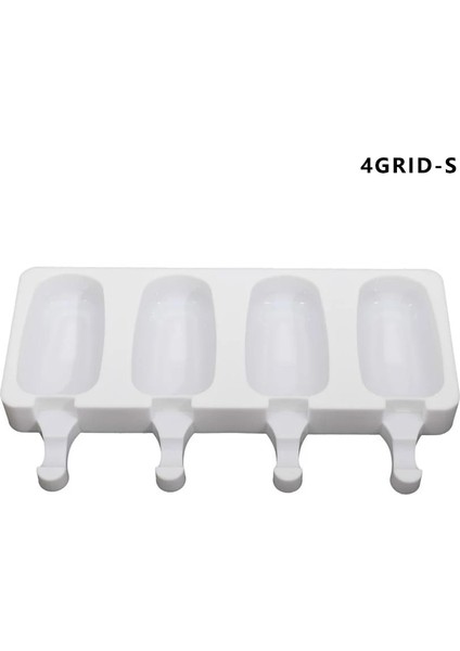 4 Izgara S Stili 4 Izgara-8 Izgara Dondurma Kalıbı Yapımcıları Silikon Kalın Malzeme Dıy Kalıpları Buz Küpü Kalıpları Buzlu Şekerli Tatlı Kalıpları Tepsisi (Yurt Dışından)