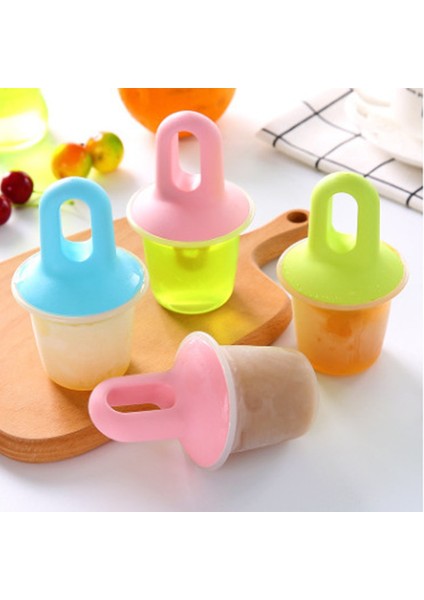 Bu Tarzı Yeni Silikon Mini Ice Pops Kalıp Dondurma Topu Lolly Maker Popsicle Kalıpları Bebek Dıy Gıda Mutfak Aracı Meyve Shake Dondurma Kalıp (Yurt Dışından)