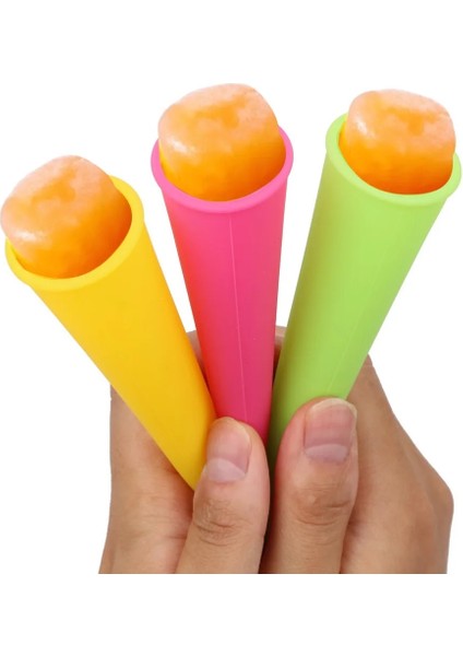 Gül Tarzı Renkli Silikon Ice Stick Maker Dondurma Kalıpları Yaz Popsicle Maker Lolly Kalıp Dıy (Yurt Dışından) fırsatları