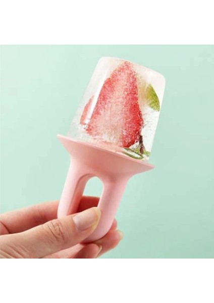 Bu Tarzı Yeni Silikon Mini Ice Pops Kalıp Dondurma Topu Lolly Maker Popsicle Kalıpları Bebek Dıy Gıda Mutfak Aracı Meyve Shake Dondurma Kalıp (Yurt Dışından)