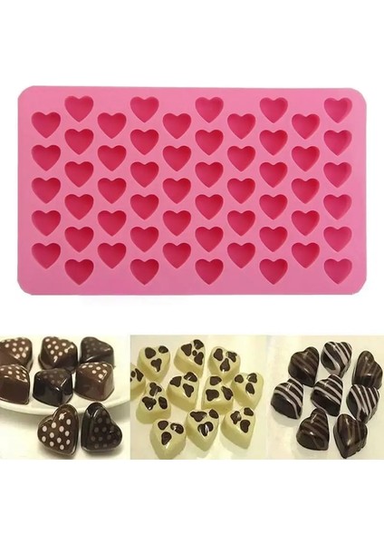 1 Adet Tarzı 3D Dıy Kalp Formu Silikon Çikolata Kalıp Kek Süslemeleri Şekil Kalıp Buz Sabunu Jöle Tepsisi Kurabiye Pişirme Kek Dekorasyon Araçları (Yurt Dışından) fırsatları