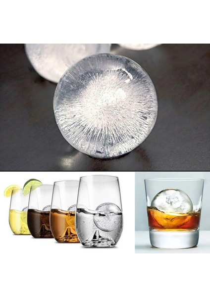 Rastgele Renk Stili 6 Adet 6cm Büyük Boy Top Buz Kalıpları Küre Yuvarlak Top Buz Küpü Makineleri Ev ve Bar Partisi Mutfak Viski Kokteyl Dıy Dondurma Kalıpları (Yurt Dışından) modelleri