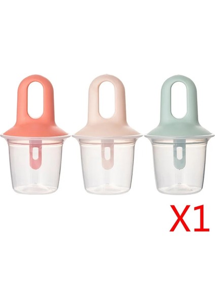 3 Adet Tarzı 11.5x6.7cm Sıcak Mini Ice Pops Kalıp Dondurma Topu Lolly Maker Popsicle Kalıpları Bebek Dıy Gıda Takviyesi Aracı Meyve Shake Dondurma Kalıp (Yurt Dışından)